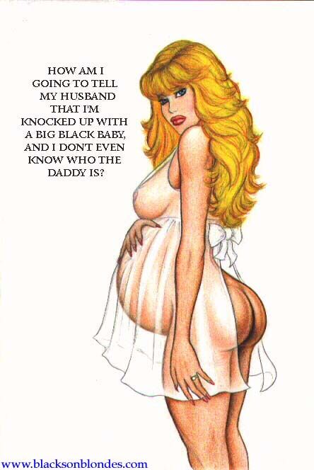 Interracial Pregnant Cartoon Comics
